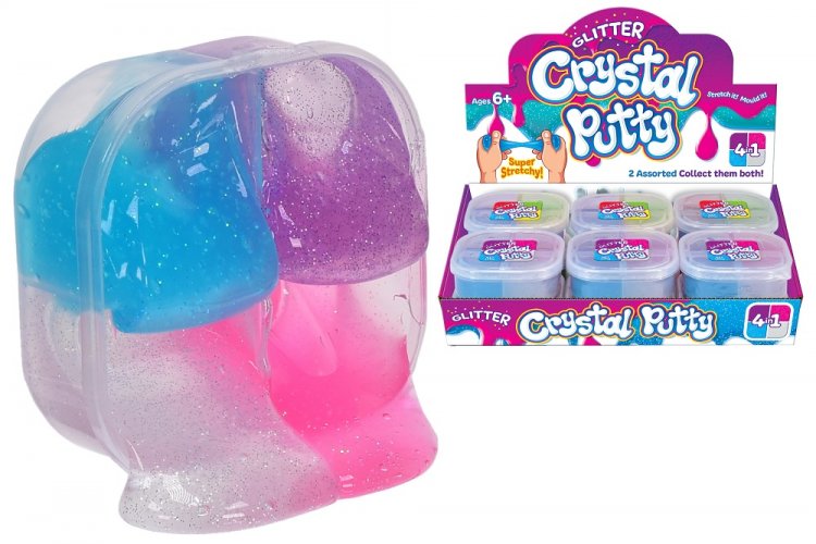 Glitter Crystal Putty 4 In 1 - Click Image to Close