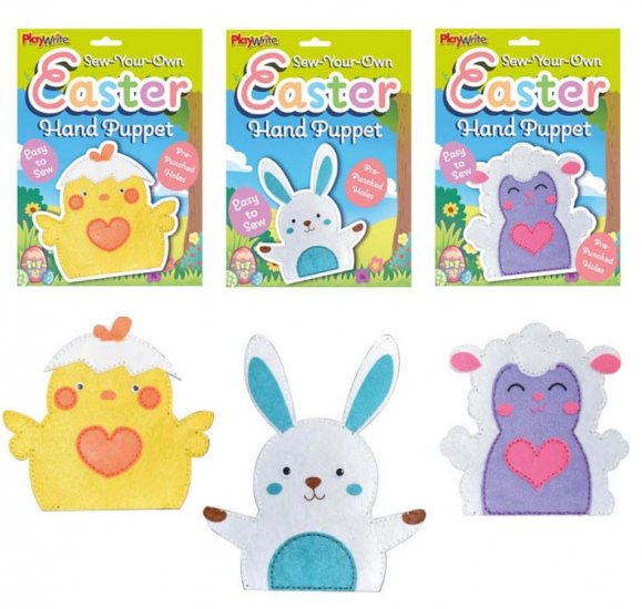 Myo Easter Hand Puppets 25X18cm - Click Image to Close