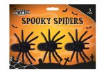 Halloween Spooky Spiders - 3 Pack