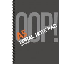 A5 Spiral Note Pad
