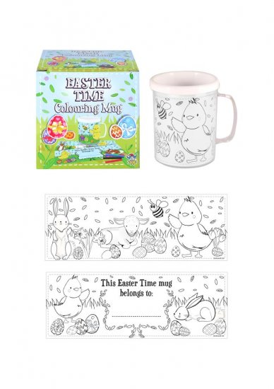 Easter Colour In Your Own Mug - Click Image to Close