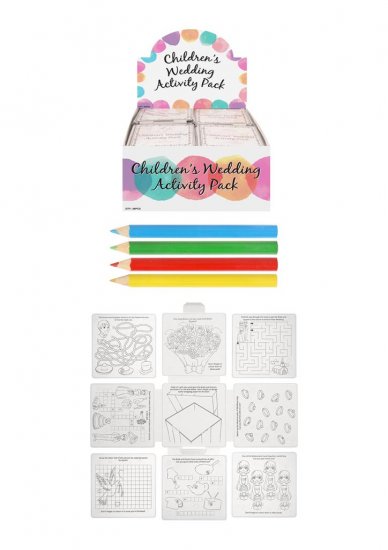 Childrens Wedding Activity Pack - Click Image to Close
