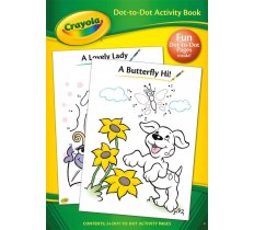 Crayola Dot To Dot Activity Book