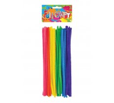 Chenille 30cm Wire Pipe Cleaner Craft Kit Neon Colour