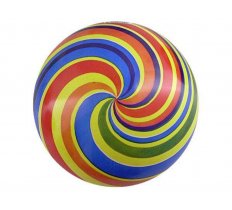 10" ( 25cm ) Striped Swirl Lollipop Ball