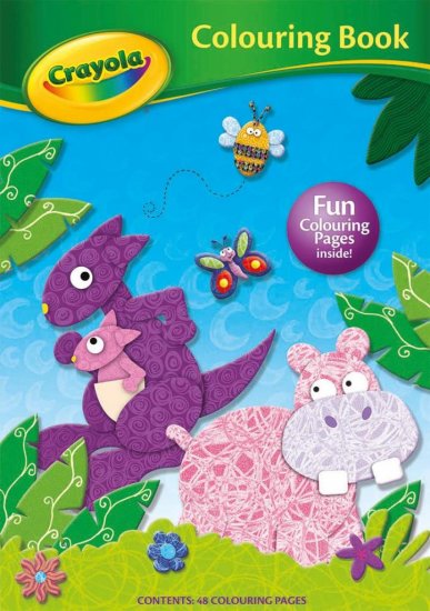 Crayola Colouring Book Hippo ( Zero Vat ) - Click Image to Close