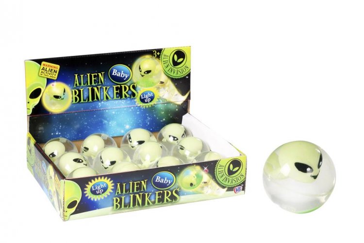 ALIEN INVASION LIGHT UP BLINKERS - Click Image to Close