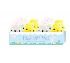 Easter Plush Snap Band