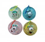 10" ( 25cm ) Confetti Face Fruit Scented Ball With Keychain
