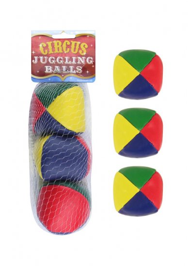 Juggling Balls Pack Of 3 - Click Image to Close