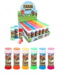 Bubble Tubs Farm 50ml With Puzzle Maze Top X 36