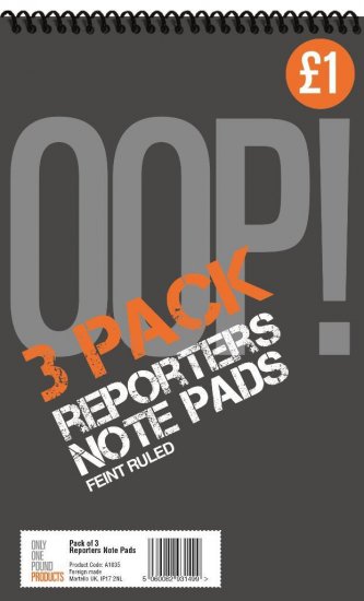 8"X5" Reporters Note Pad - Click Image to Close
