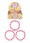 Pink Wooden Bead Bracelets X 120 ( 20p Each )
