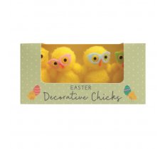 Easter Decorative Chicks 4 Pack