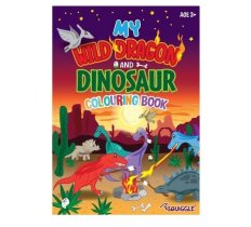 My Wild Dragon & Dinosaur Colouring Book