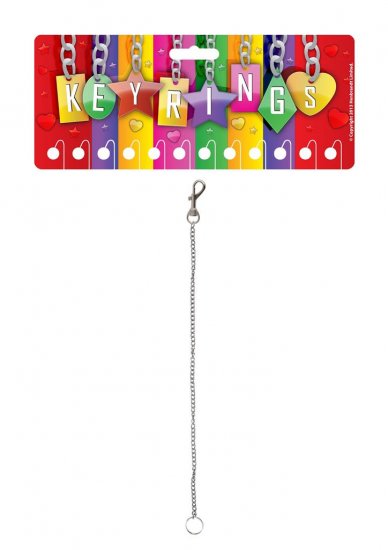 Keychain With Keyring 40cm - Click Image to Close