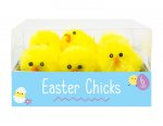 Easter Chick Decorations 4cm - 6 Pack
