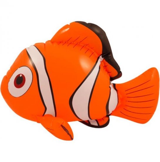 Inflatable Clown Fish (43cm) - Click Image to Close