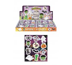 Halloween Stickers 12 Pack X 120 ( Sale By Pack )