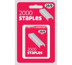 County Staples 26/6 2000 Pack