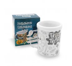 COLOUR IN YOUR OWN SPOOKY HALLOWEEN MUG