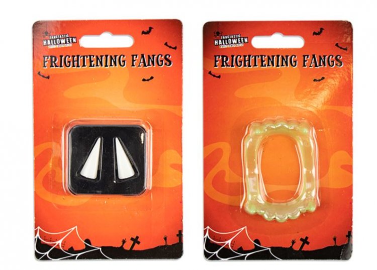 HALLOWEEN FRIGHTENING FANGS - Click Image to Close