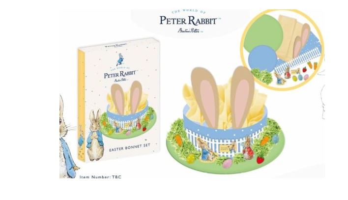 Peter Rabbit Easter Bonnet Set - Click Image to Close