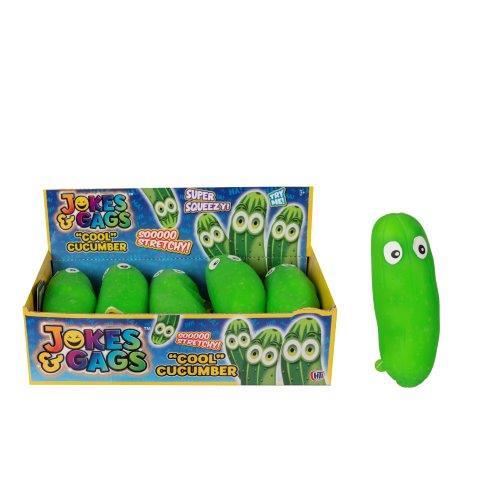 Jokes & Gags Squeeze Squishy Crazy Cucumber - Click Image to Close