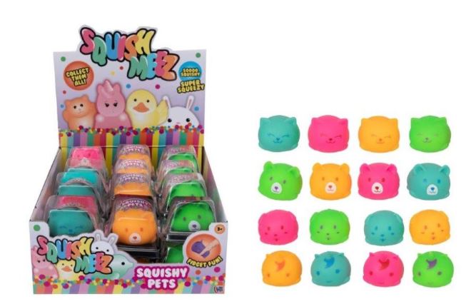 Squish Meez Squeeze Squishy Pet Toy - Click Image to Close