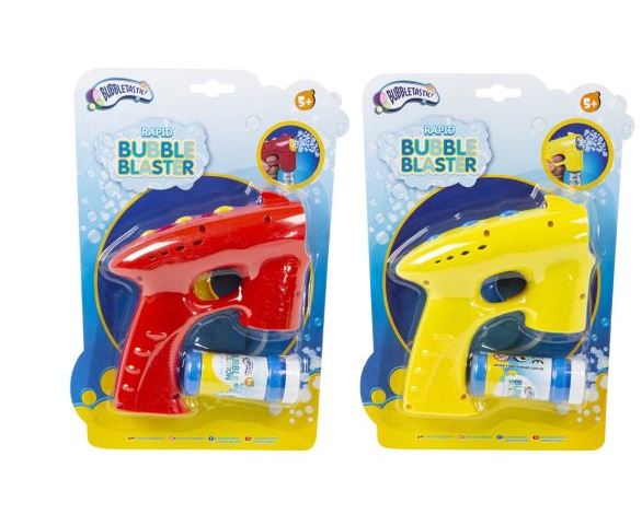 Bubbles Blaster Gun Battery Operated - Click Image to Close