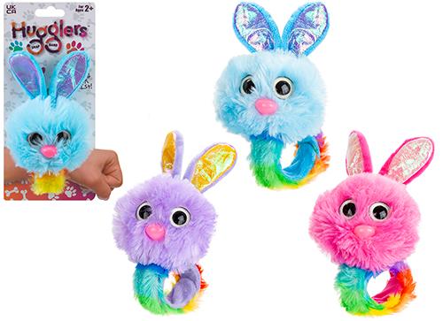 Fluffy 31cm Bunny Slap Band ( Assorted Colours ) - Click Image to Close