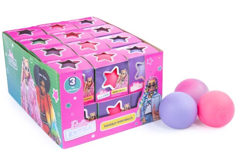 Barbie Extra Squeezy Goo Ball Neon - Click Image to Close