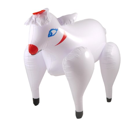 Inflatable Sheep 54cm ( Online Only ) - Click Image to Close