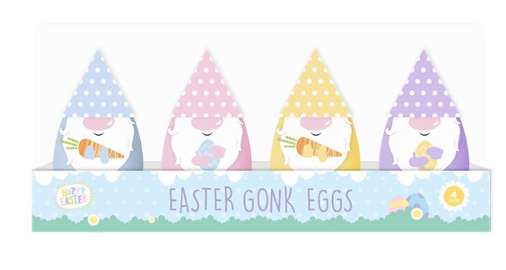 Easter Gonk Eggs 4 Pack - Click Image to Close