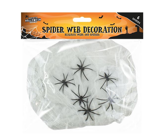 Halloween Spider Web Decoration - Click Image to Close