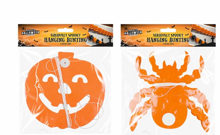 Halloween Bunting 3m - Click Image to Close