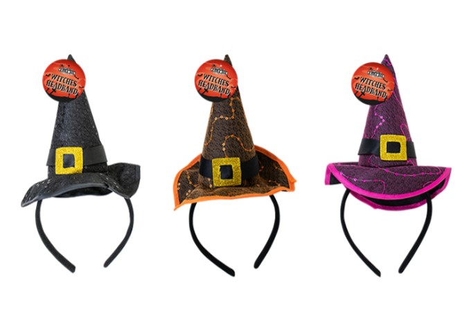 Halloween Witches Headband - Click Image to Close