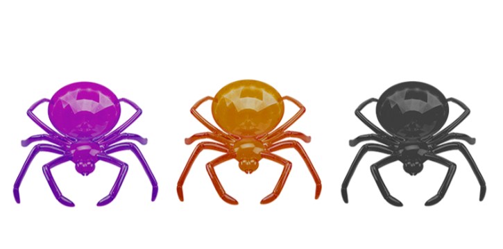 Halloween Scary Spider Bowl - Click Image to Close