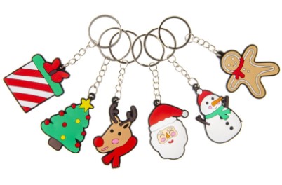 CHRISTMAS Key Chain - Click Image to Close