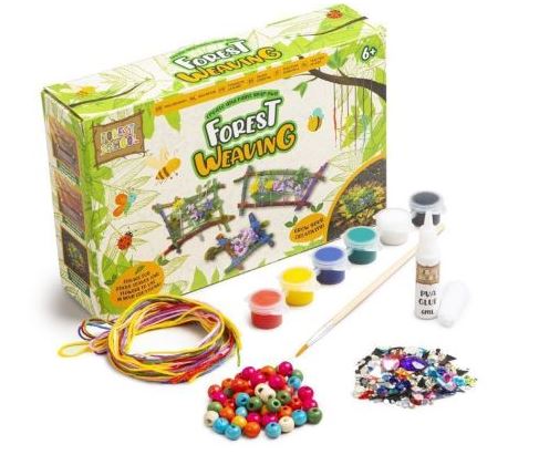 Create And Paint Your Own Forest Weaving - Click Image to Close