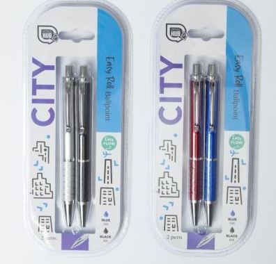 City Gift Pen Pack of 2 - Click Image to Close