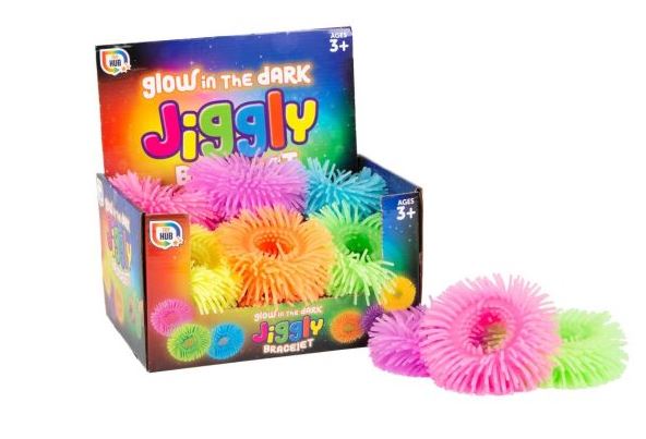 Jiggly Bracelet Glow In The Dark - Click Image to Close