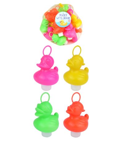 Weighted 7cm Ducks With Hooks X 20 Pack ( 81p Each ) - Click Image to Close