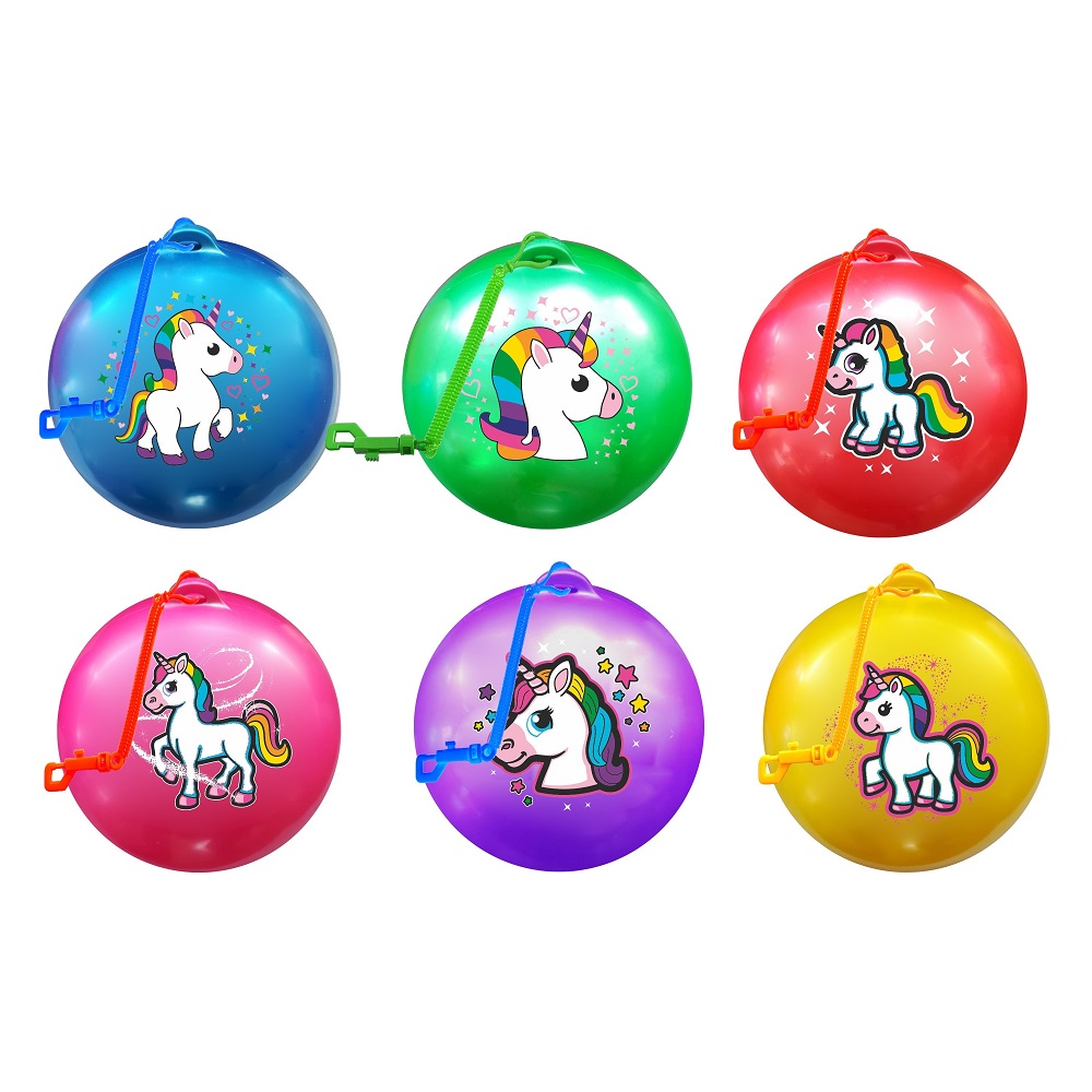 Unicorn Fruit Scented Ball With Keychain 10" ( 25cm ) - Click Image to Close