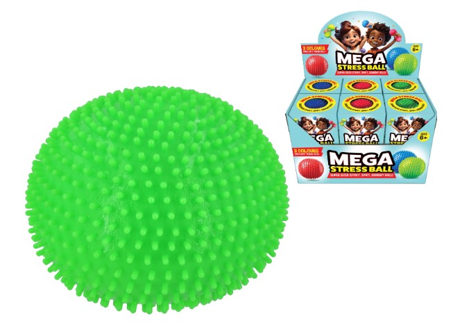 Sticky Spikey Balls 100mm (3 Colours) - Click Image to Close