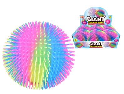 Giant 3 Tone Colour 8.5" Puffer Ball - Click Image to Close