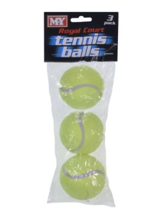 Royal Court Pack Of 3 Tennis Balls - Click Image to Close