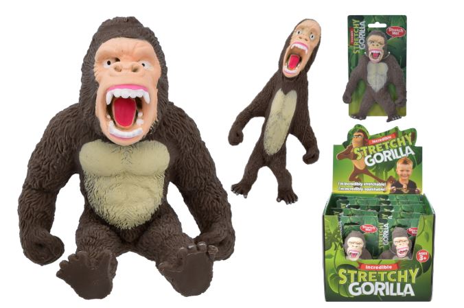 Stretchy Gorilla ( Tie Card ) In Display Box - Click Image to Close
