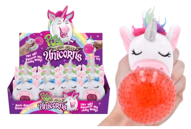 Plush Jelly Squeezers - Unicorns - Click Image to Close