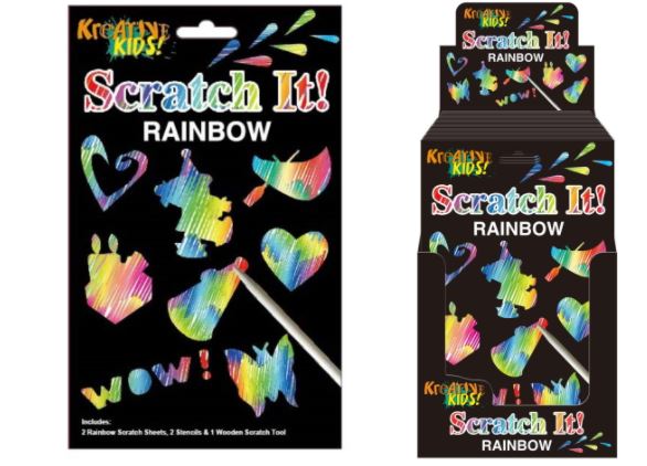 Scratch It Foil Art Pack - Click Image to Close